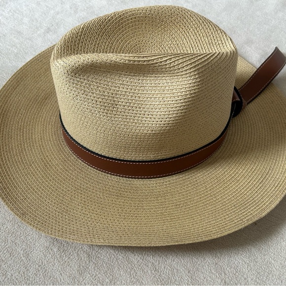 Loewe Straw Hat with Leather Strap - Picture 2 of 5